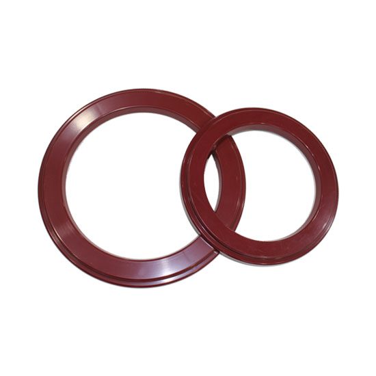 Perforated Pan Rings, Burgundy