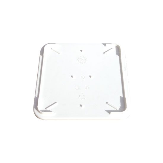 Square Deep Dish Pizza Pan Separator, White