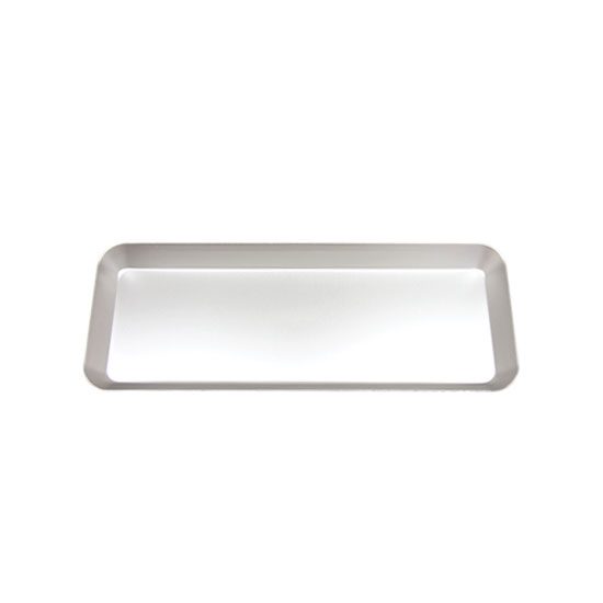 Rectangular Pan, Silver Anodized