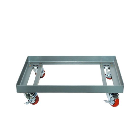 Dough Tray Dolly, Black Steel